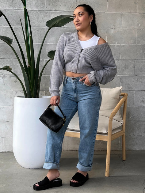 Sweater Tank Open Knit by Wishlist - Cream - Miss Monroe Boutique