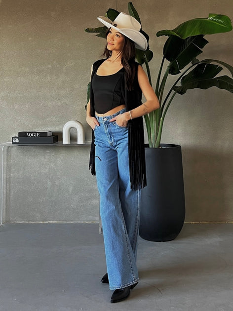 LEVI'S Ribcage Full Length Wide Leg Splash Zone – 27 Boutique