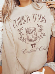 27 Cowboy Tears Graphic Sweatshirt