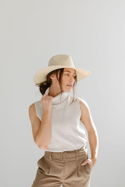 GIGI PIP Fiona Straw Fedora – 27 Boutique