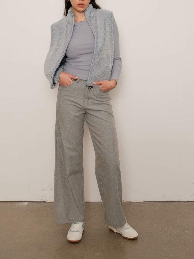 KUWALLA Plush Rib Long Sleeve