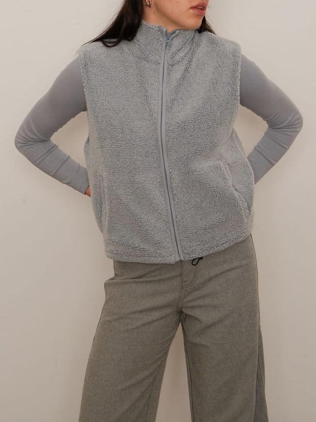 KUWALLA Sherpa Polar Zip Vest