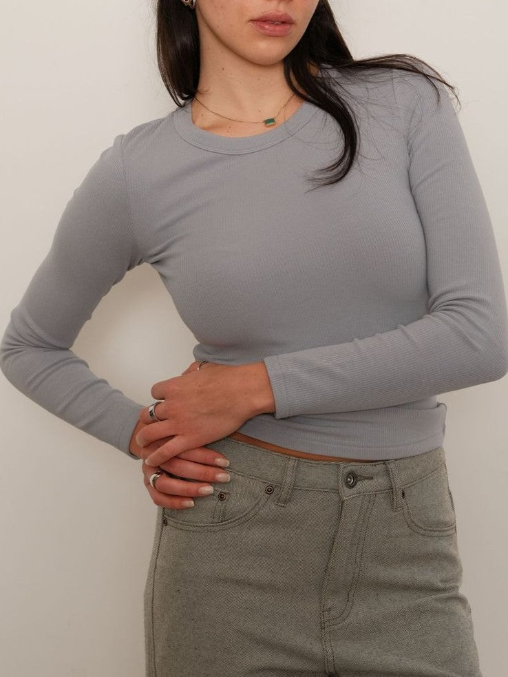 KUWALLA Plush Rib Long Sleeve