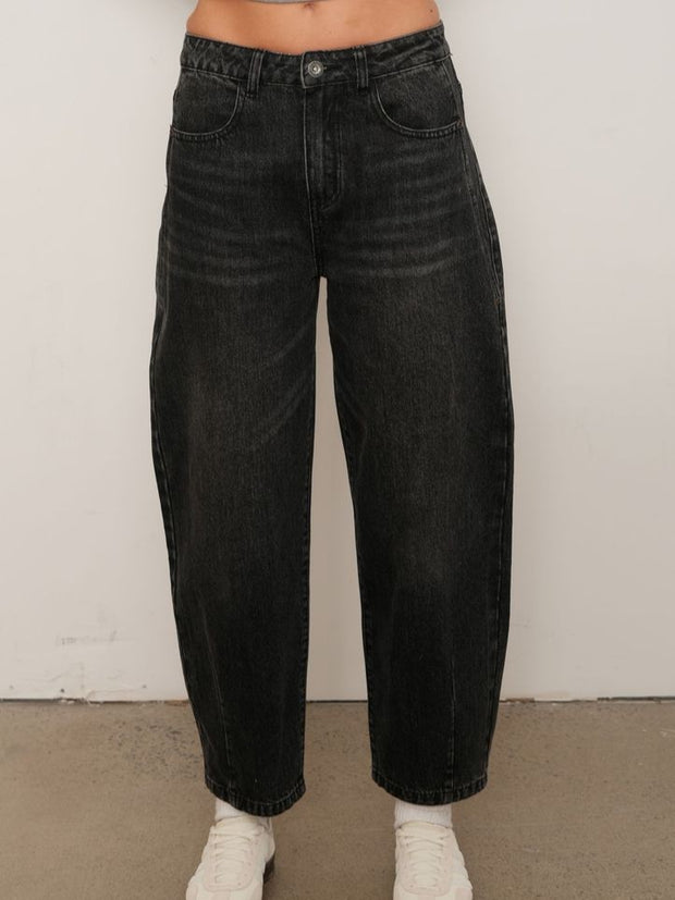 KUWALLA Jacqueline Barrel Leg Jean