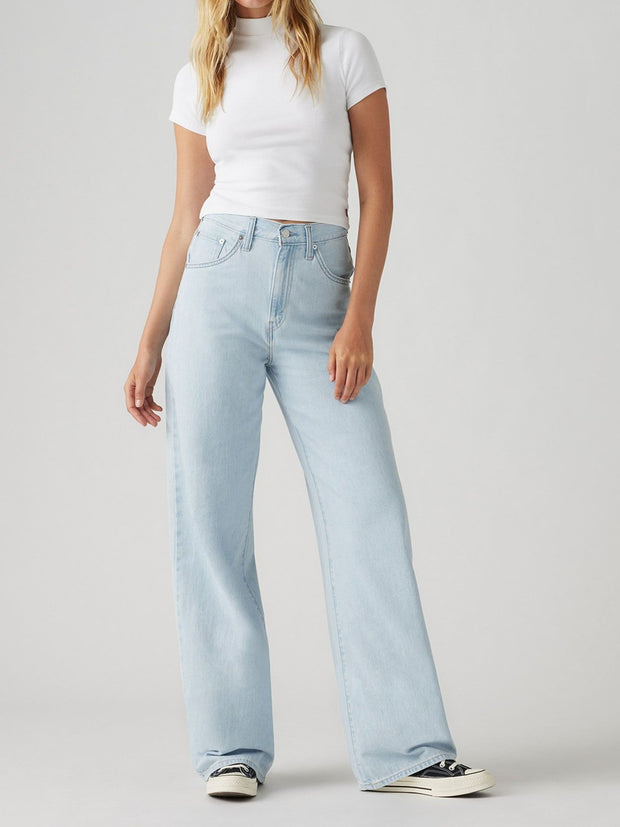 LEVI'S High Rise Cinch Baggy Jean