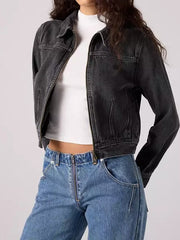 LEVI'S Cropped Dart Trucker Jacket