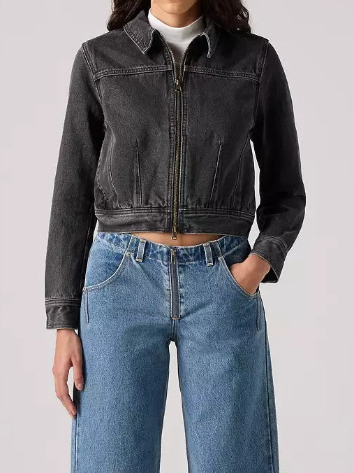 LEVI'S Cropped Dart Trucker Jacket