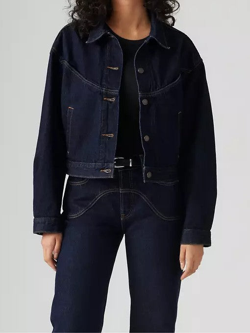 LEVI'S Shrunken 90's Western Trucker Jacket