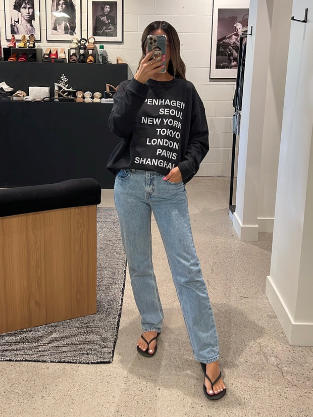 NOISY MAY Copenhagen Graphic Sweatshirt