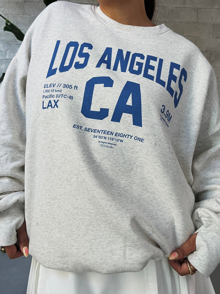 THE LAUNDRY ROOM Welcome to Milan/LA Crewneck Sweatshirt