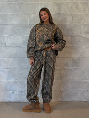 27 Camo Fleece Sweatshirt