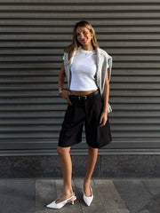 NOISY MAY Tailored Bermuda Jorts