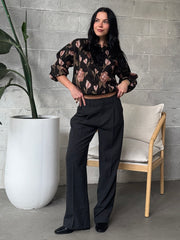 SALTWATER LUXE Leilani Half Button Sweater