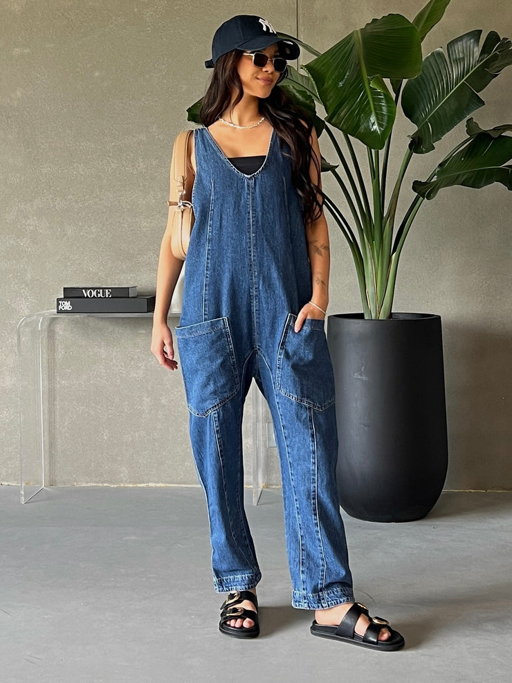 FREE PEOPLE High Roller Jumpsuit