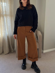 BLACK TAPE Barrel Leg Trouser