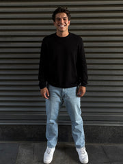 ONLY + SONS Men's Alex Long Sleeve Crew Knit Shirt