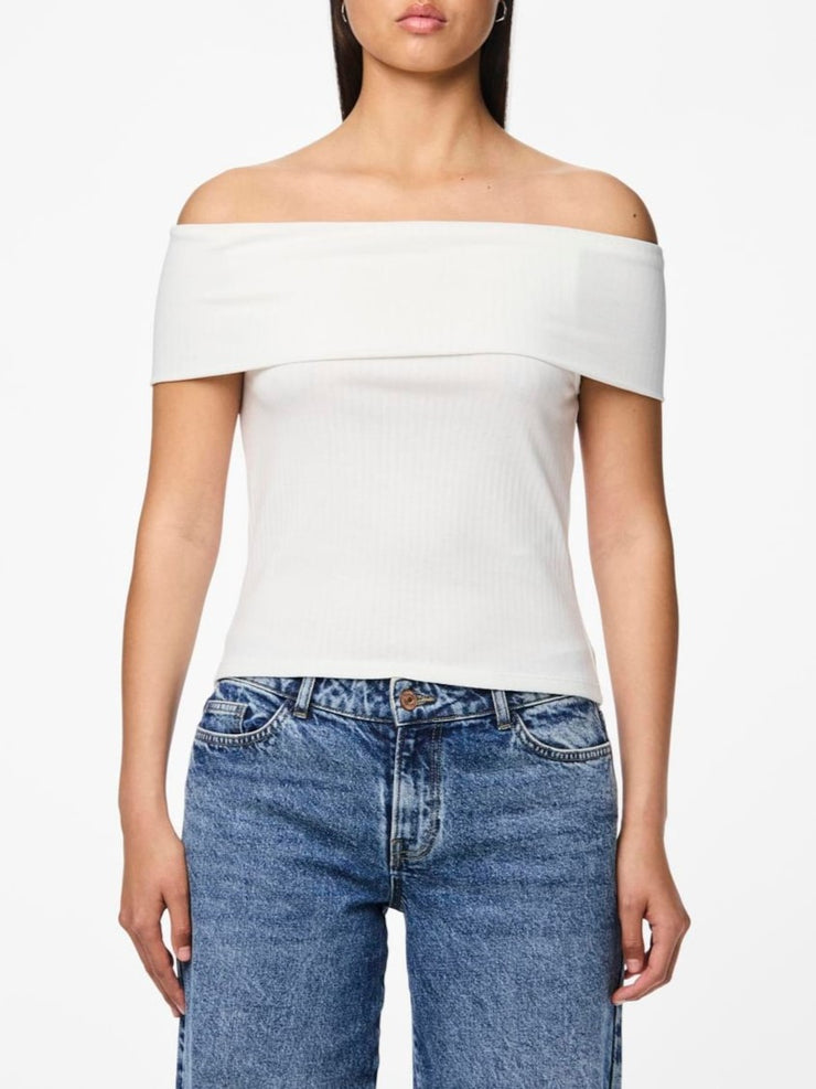 PIECES Laya Off Shoulder Top