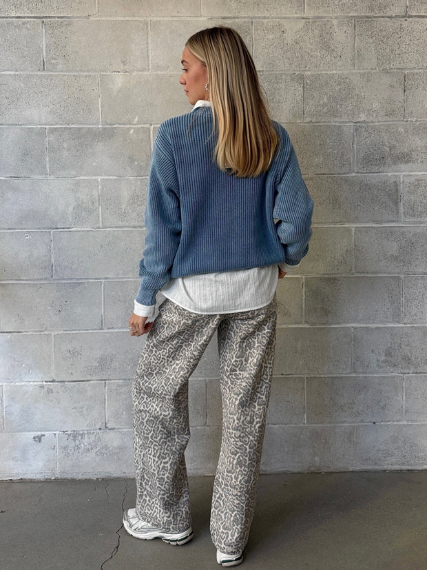 KUWALLA UNISEX Vintage Knit Crewneck