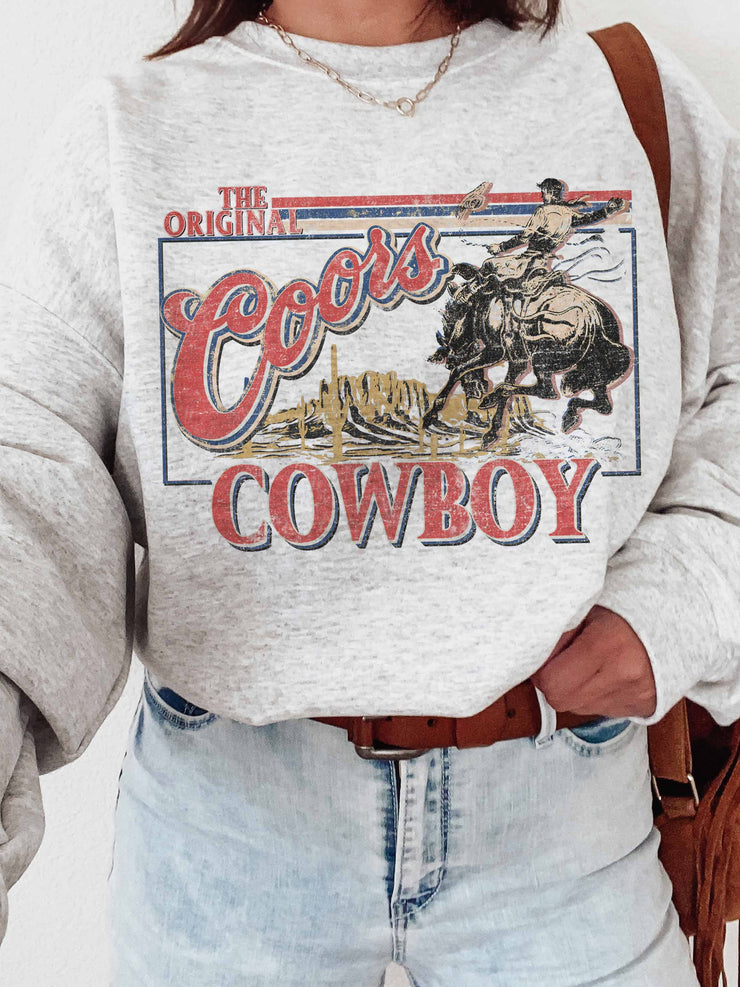 27 Coors Cowboys Graphic Sweatshirt