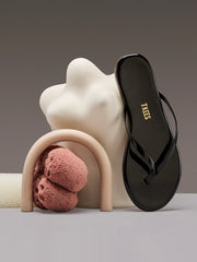 TKEES Lily Leather Flip Flop Sandal
