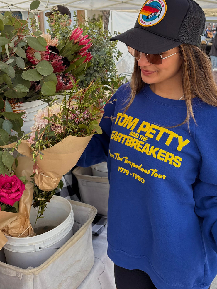 DAYDREAMER Tom Petty Damn The Torpedoes Vintage Sweatshirt