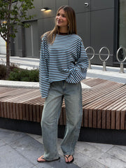 KUWALLA Jacqueline Barrel Leg Jean