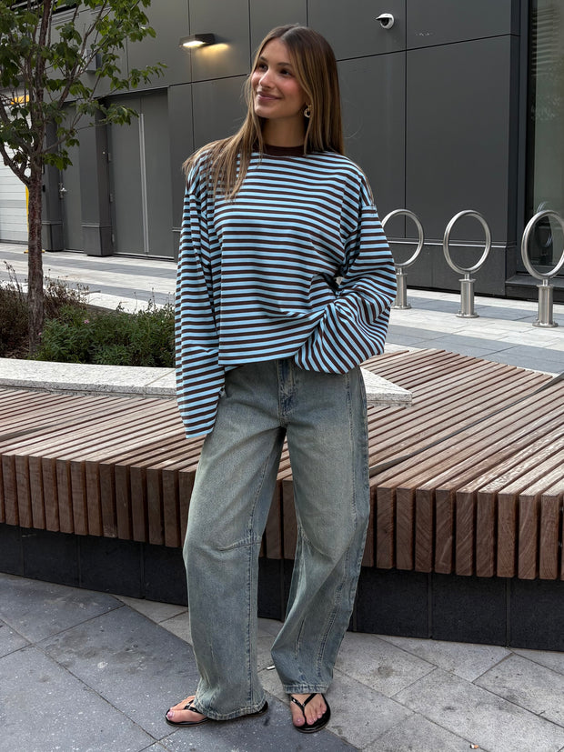 KUWALLA Jacqueline Barrel Leg Jean