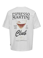 ONLY + SONS Espresso Martini Club Graphic Tee (Unisex)