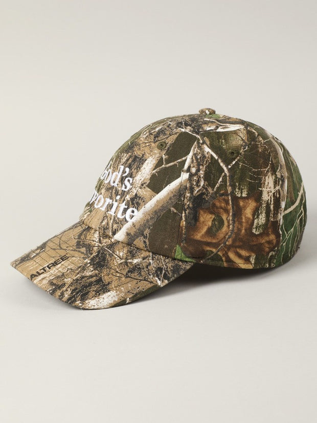 27 'God's Favorite' Camo Baseball Cap
