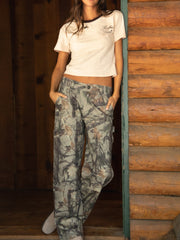 27 Low Rise Camo Carpenter Pants