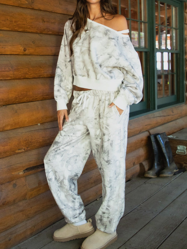 27 Avery Camo Fleece Sweatpants