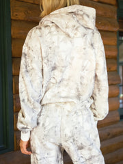 27 Avery Camo Fleece Classic Hoodie