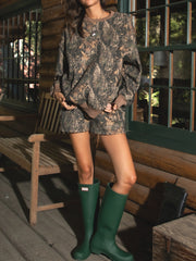 27 Camo Fleece Sweatshirt