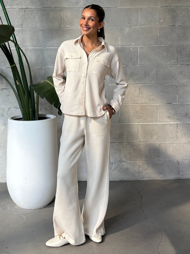 ROOM 34 Wide Leg Jogger