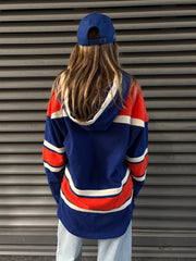 '47 BRAND NHL Edmonton Oilers Lacer Fleece Hoodie
