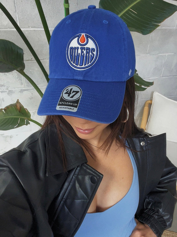 '47 BRAND Edmonton Oilers Clean Up Cap