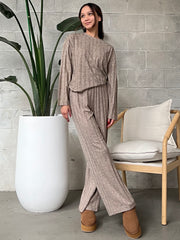 DEX Reagan Ribbed Lounge Set