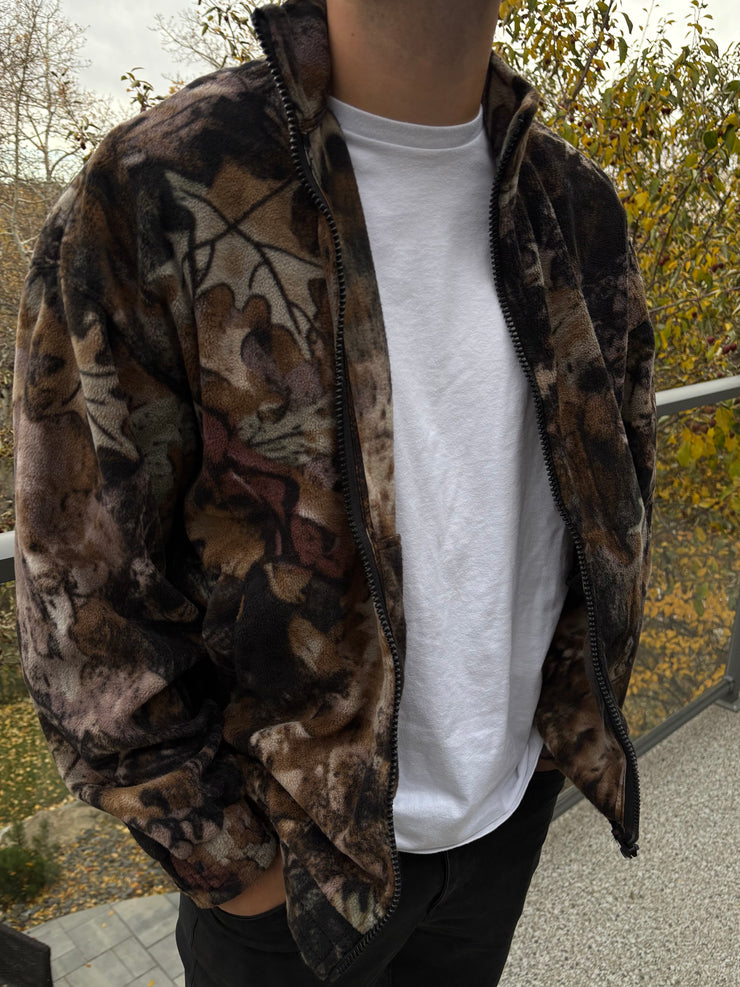 ONLY + SONS Billy Vintage Fleece Zip Up