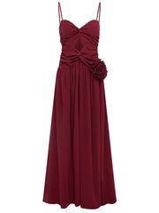 RUNAWAY THE LABEL Danika Side Slit Maxi Dress