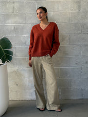 DEX V-Neck Knit Sweater