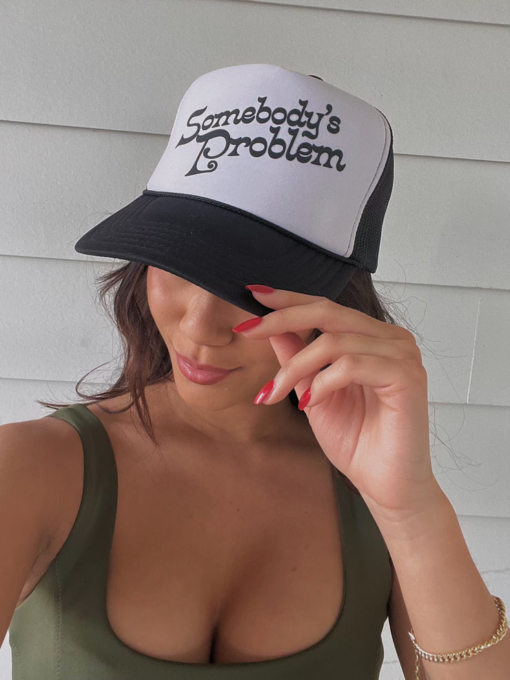 LOCAL BEACH Somebody's Problem Trucker Hat