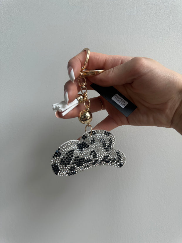 27 Rhinestone Cowboy Hat Key Chain