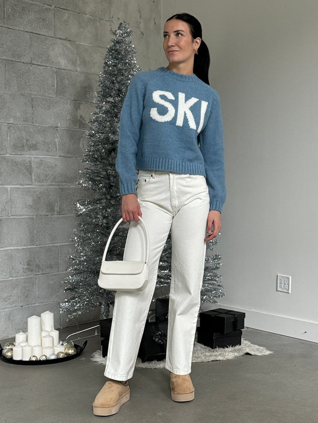 RD STYLE  "Ski" Knit Crewneck Sweater