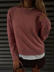 RD STYLE Hera Knit Crewneck Pullover Sweater