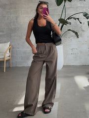 PIECES High Waisted Trouser