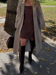 NOISY MAY Caddy Long Peacoat