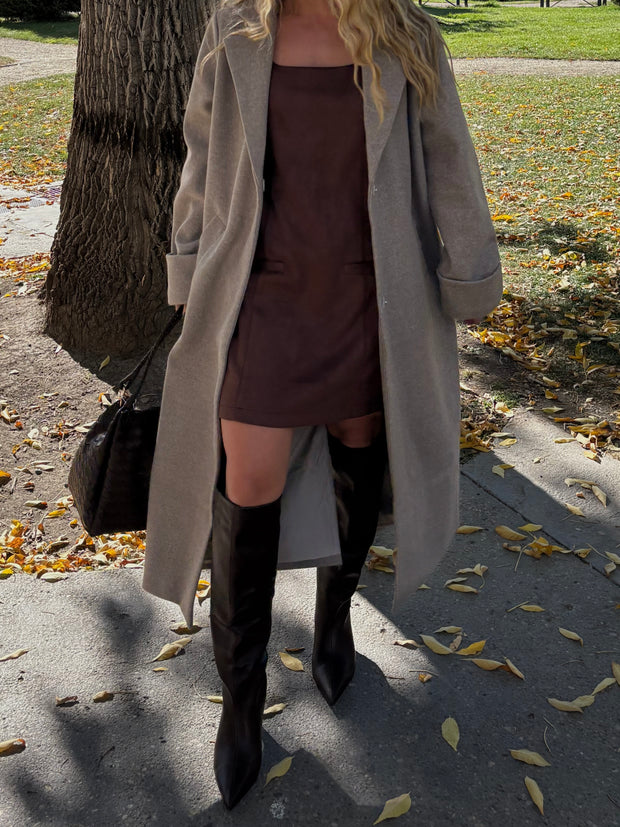 NOISY MAY Caddy Long Peacoat