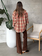 FREE PEOPLE Ashley Plaid Shirt