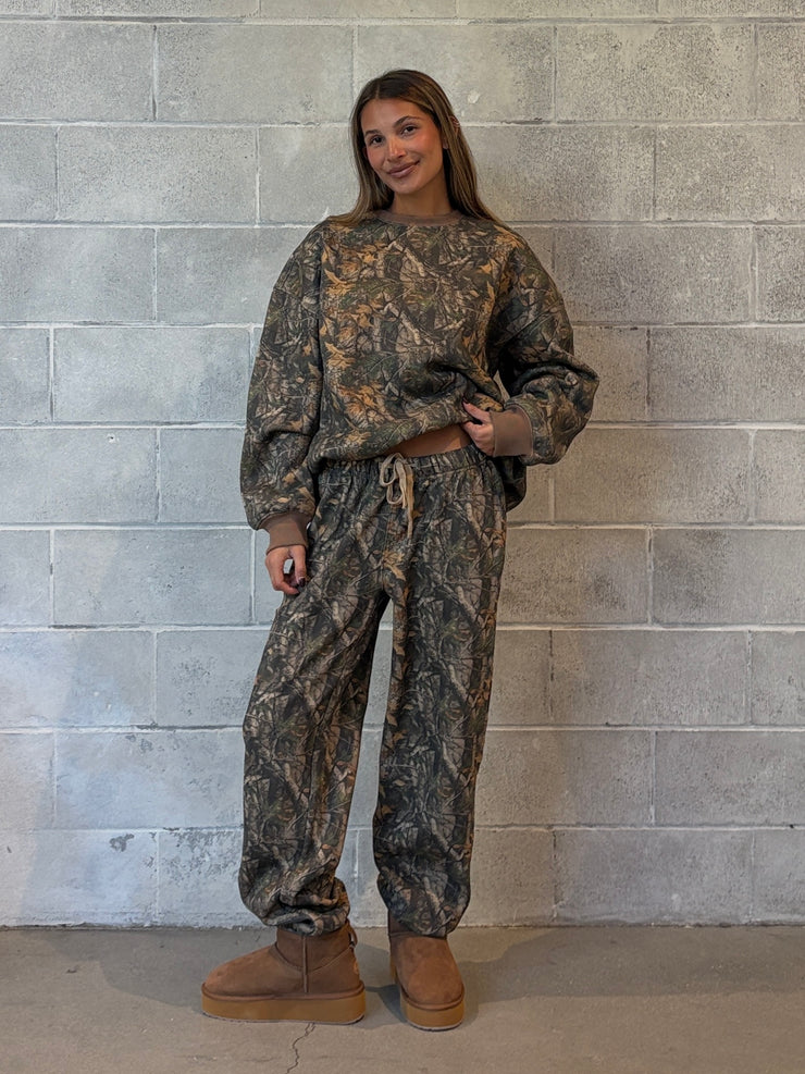 27 Camo Fleece Sweatpants