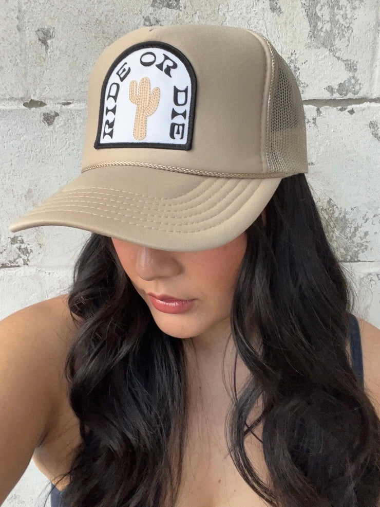 LOCAL BEACH Ride or Die Trucker Hat